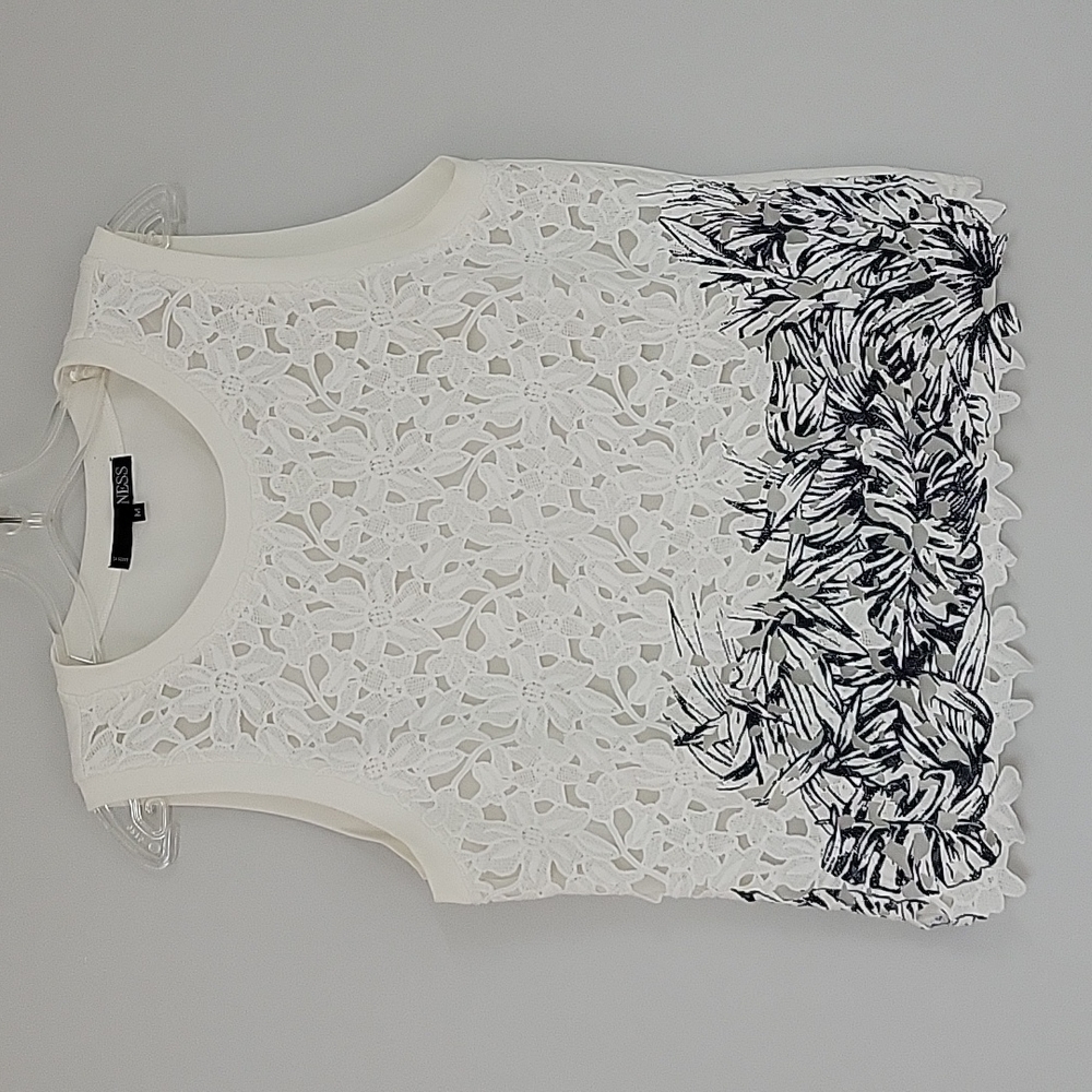 Ness Sleeveless Dress Top M